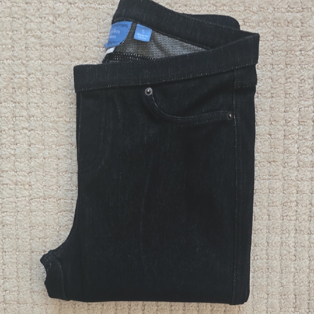 Simply Vera Vera Wang Black Leggings